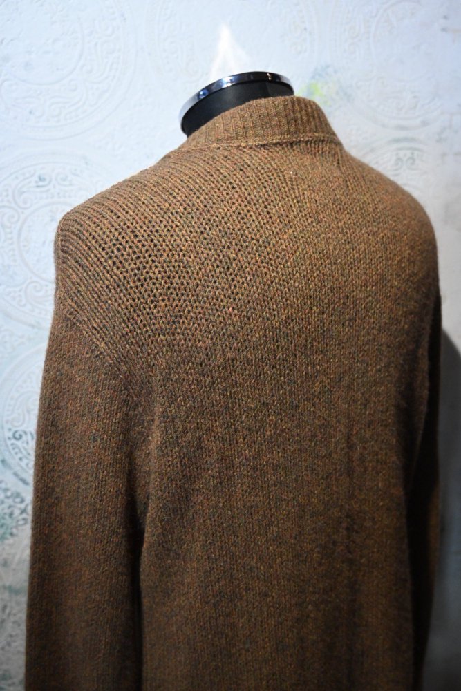 us 1960's wool zip up cardigan