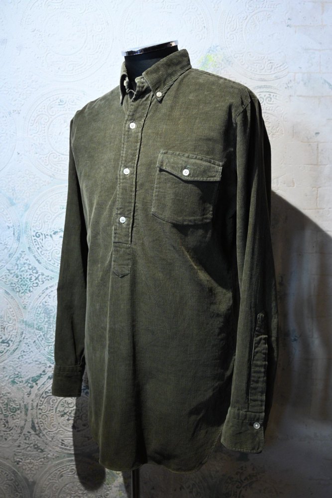 us 1960's corduroy pullover shirt