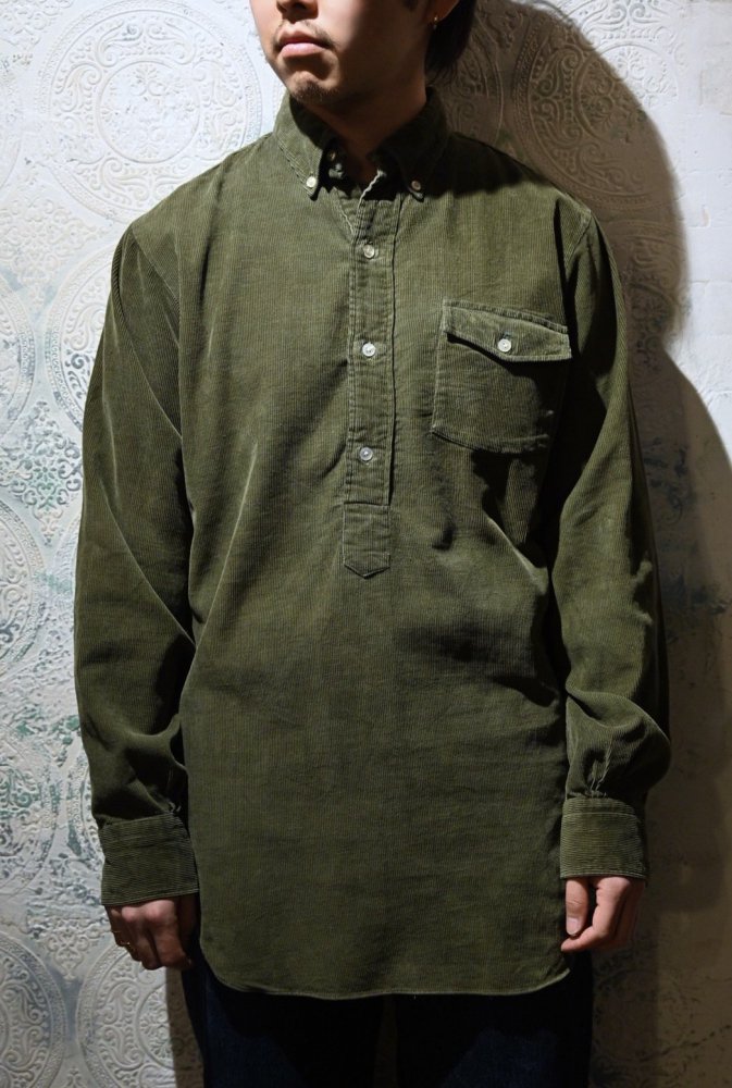 us 1960's corduroy pullover shirt