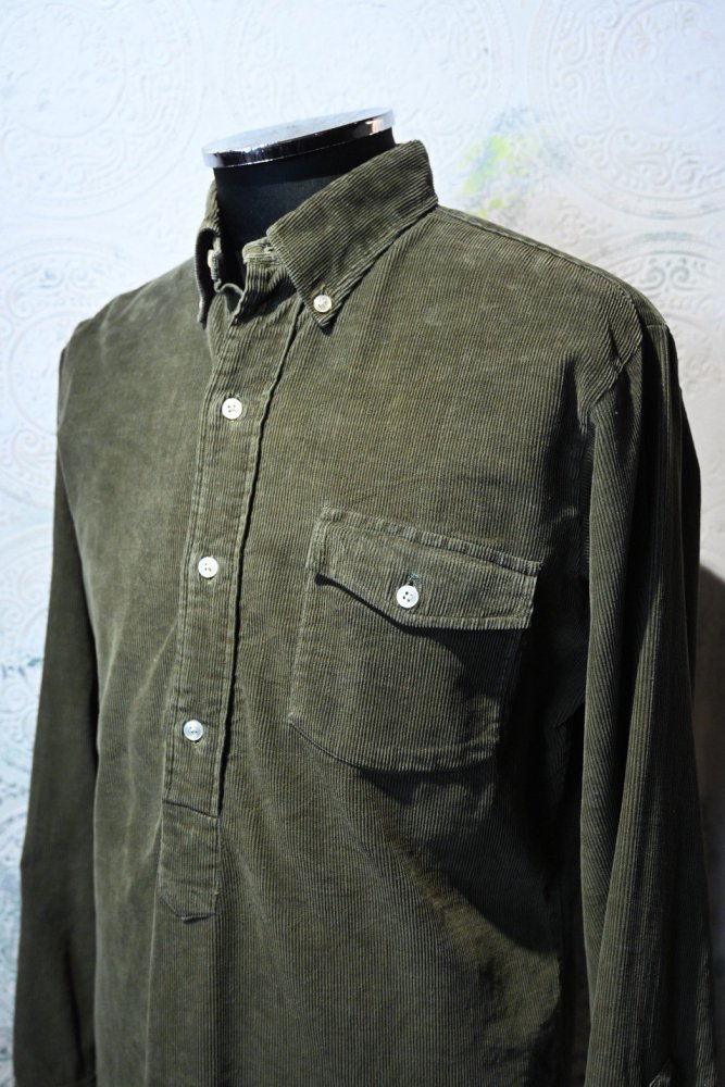 us 1960's corduroy pullover shirt