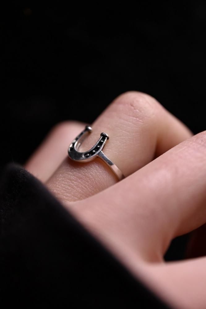ヴィンテージ シルバー ホースシュー リング [ Sterling Silver