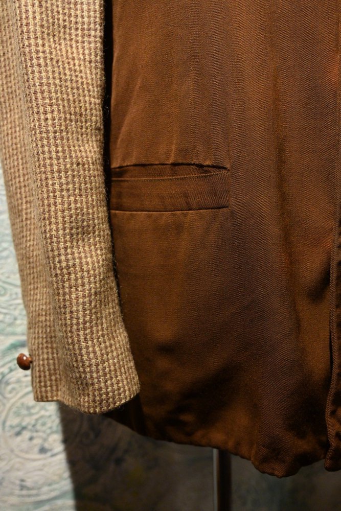 us 1950's wool gabardine  tweed nassau jacket