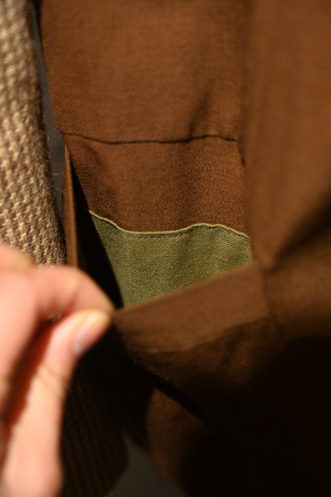 us 1950's wool gabardine  tweed nassau jacket