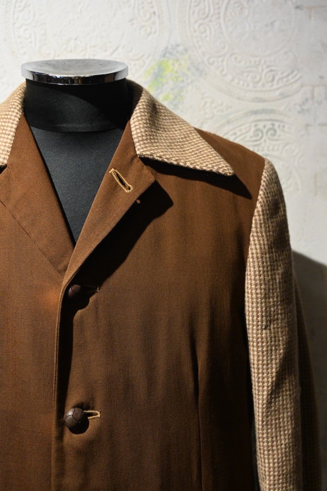 us 1950's wool gabardine  tweed nassau jacket