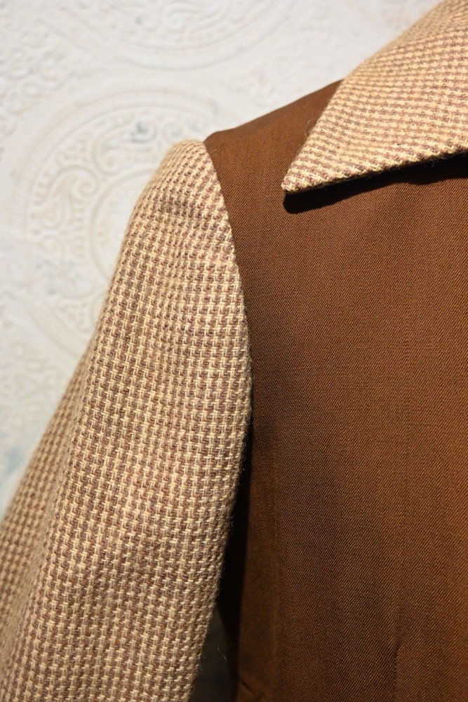 us 1950's wool gabardine  tweed nassau jacket