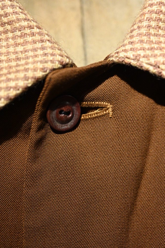 us 1950's wool gabardine  tweed nassau jacket