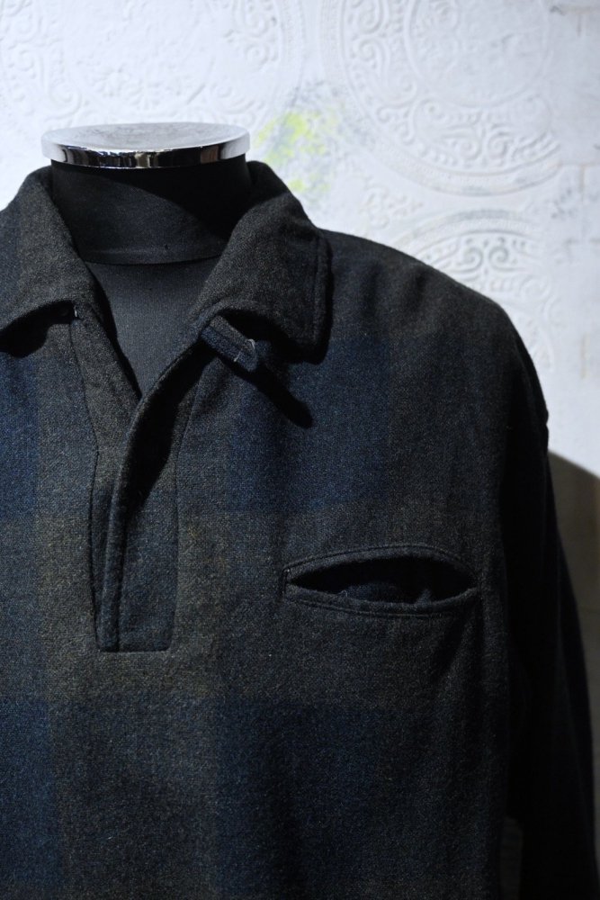 us 1950's~ "Lancer" wool pullover shirt