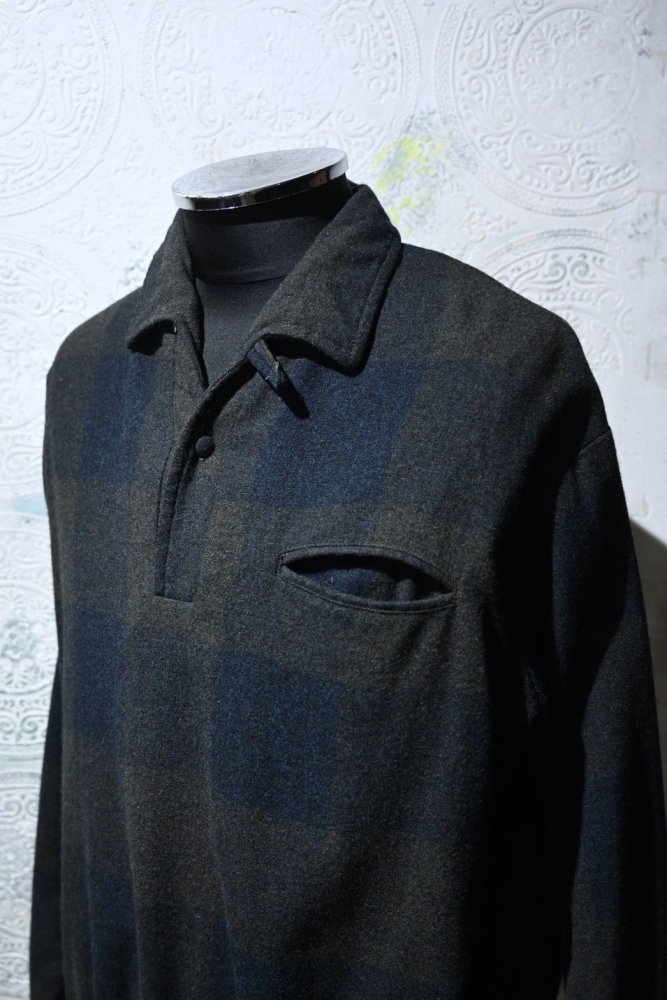 us 1950's~ "Lancer" wool pullover shirt