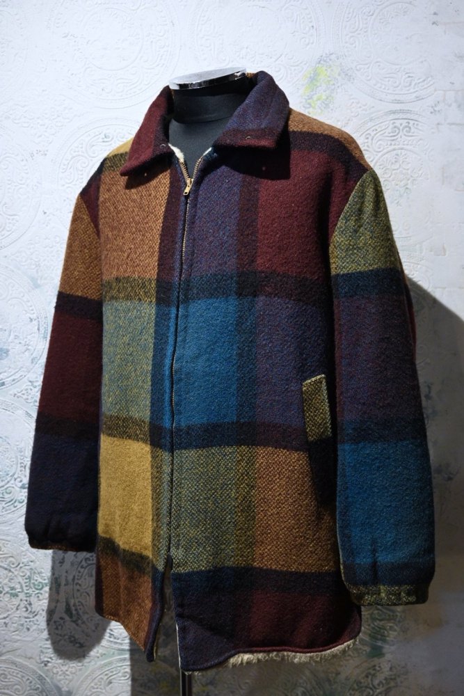 us 1960's~ "h.i.s" wool tweed jacket