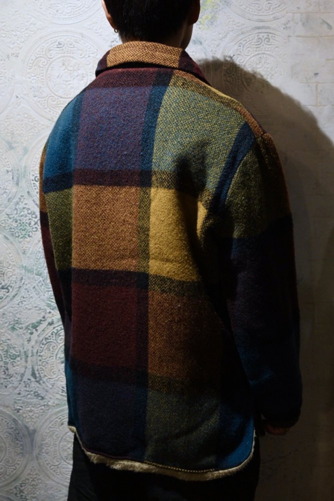 us 1960's~ "h.i.s" wool tweed jacket