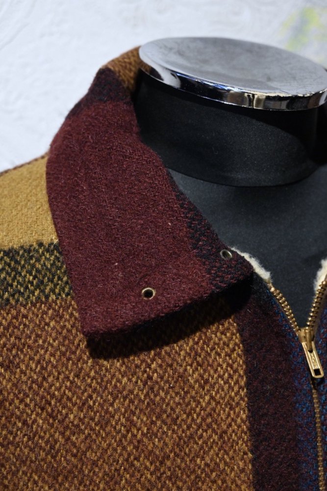 us 1960's~ "h.i.s" wool tweed jacket