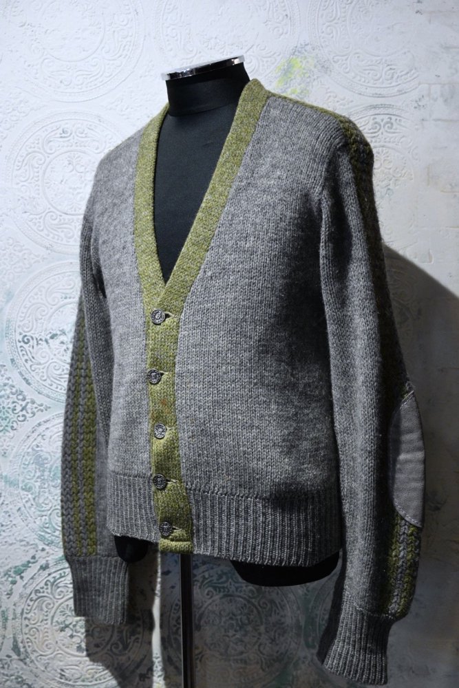 us 1960's wool knit cardigan