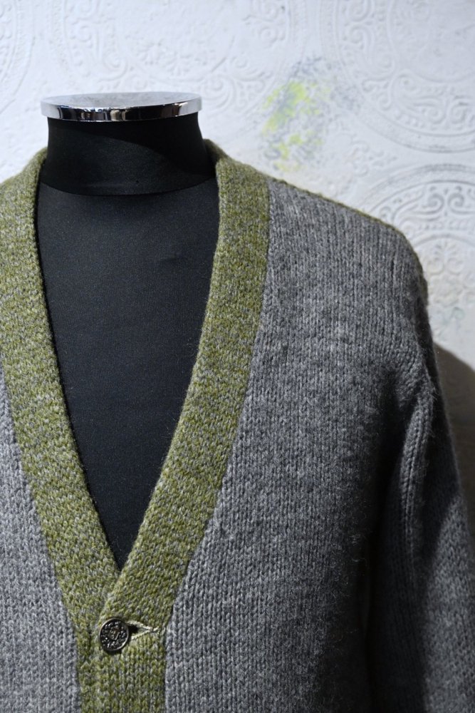 us 1960's wool knit cardigan