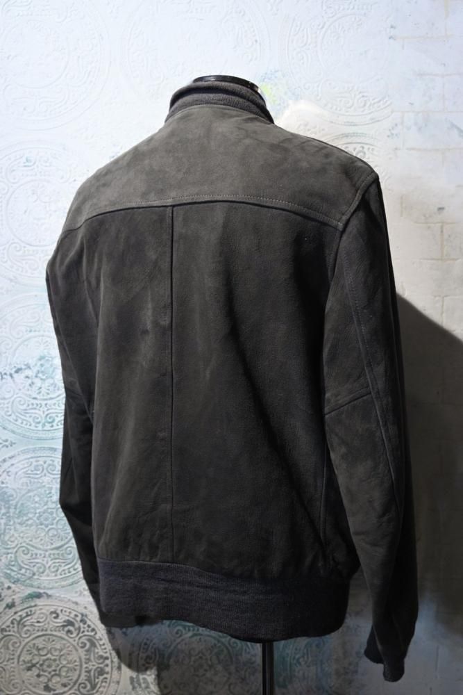 us 1950's~ nubuck leather jacket