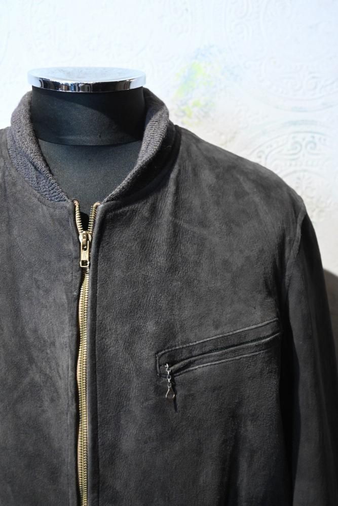 us 1950's~ nubuck leather jacket