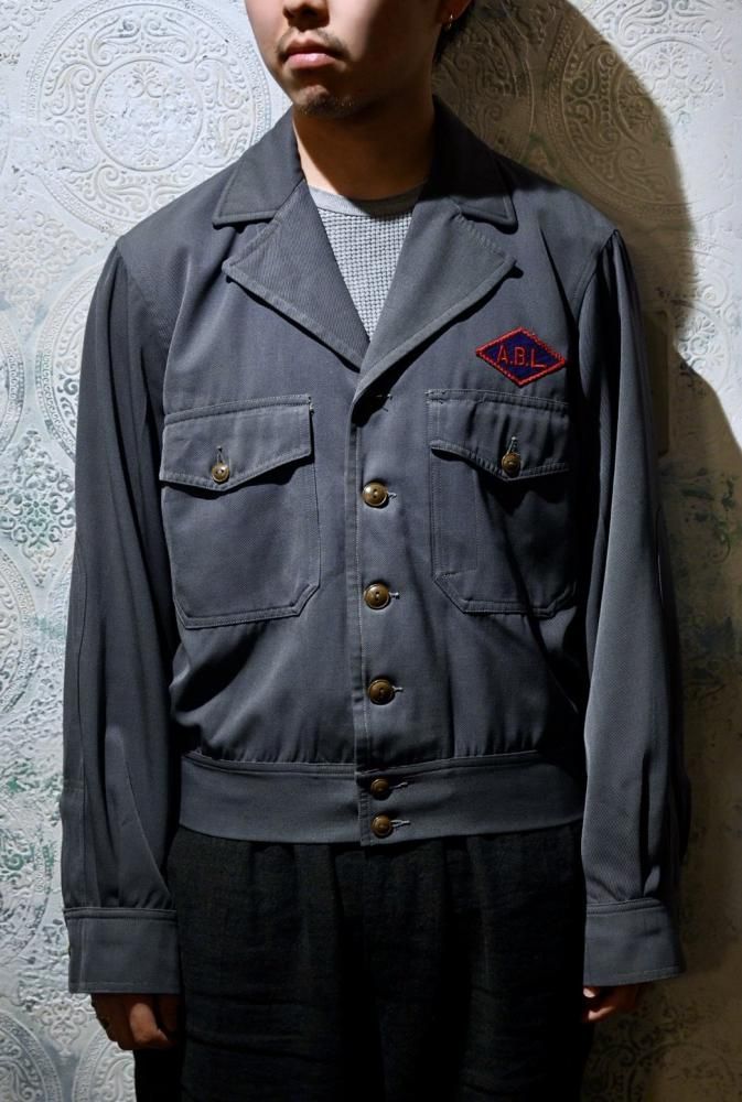 us 1950's "Hart Uniforms" work jacket