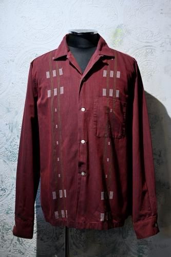 us 1960's "ARROW" cotton shirt