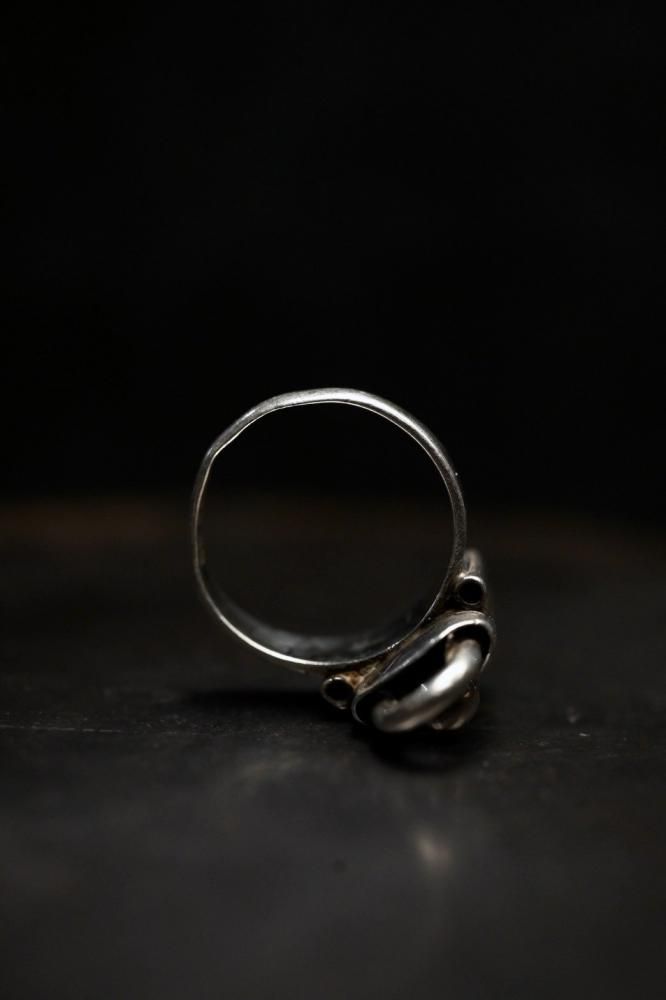 Vintage silver 830 ring