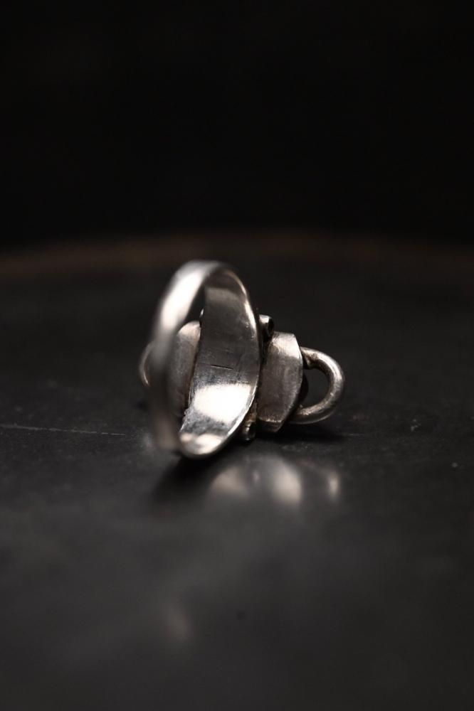 Vintage silver 830 ring