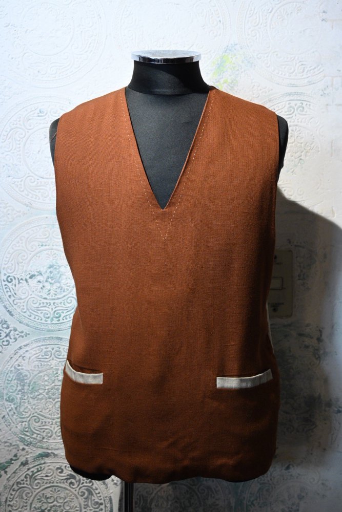 us 1950's "Bond" rayon  knit vest