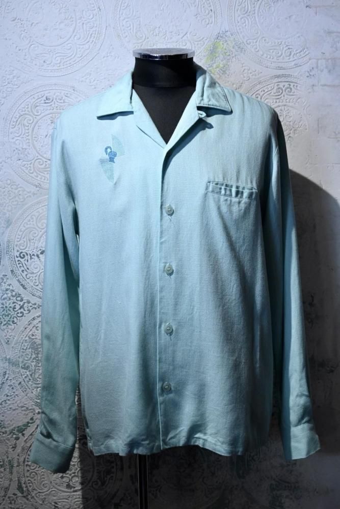 '*フ様 60sDa Vinci レーヨンシャツ 1960年代 Da Vinci レーヨン シャツ [ 1960's ] [ Vintage Rayon