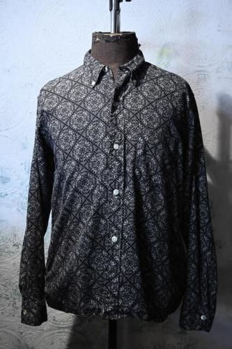 us 1960's "Bretton" b/d cotton shirt