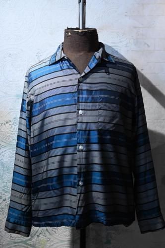 us 1950's~ "Sportswear" rayon border shirts