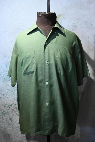 us 1970's "Sears" slab s/s shirt