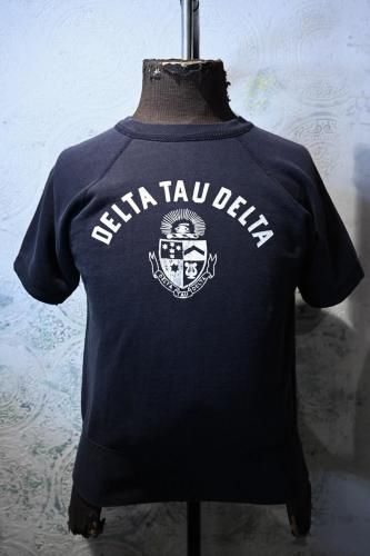  us 1960's~ "DELTA TAU DELTA" s/s sweat