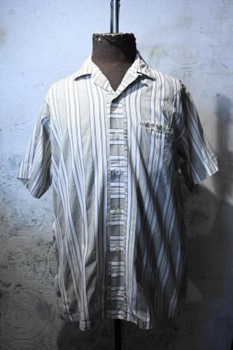 us 1960's multi stripe s/s shirt