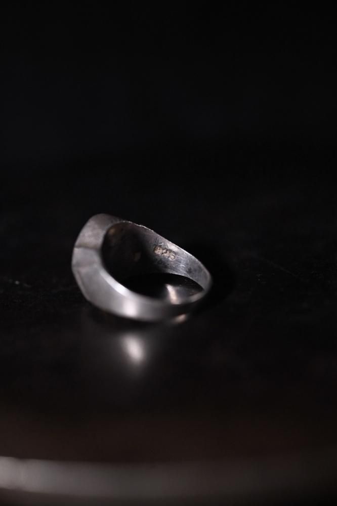 Vintage silver  tiger eye ring