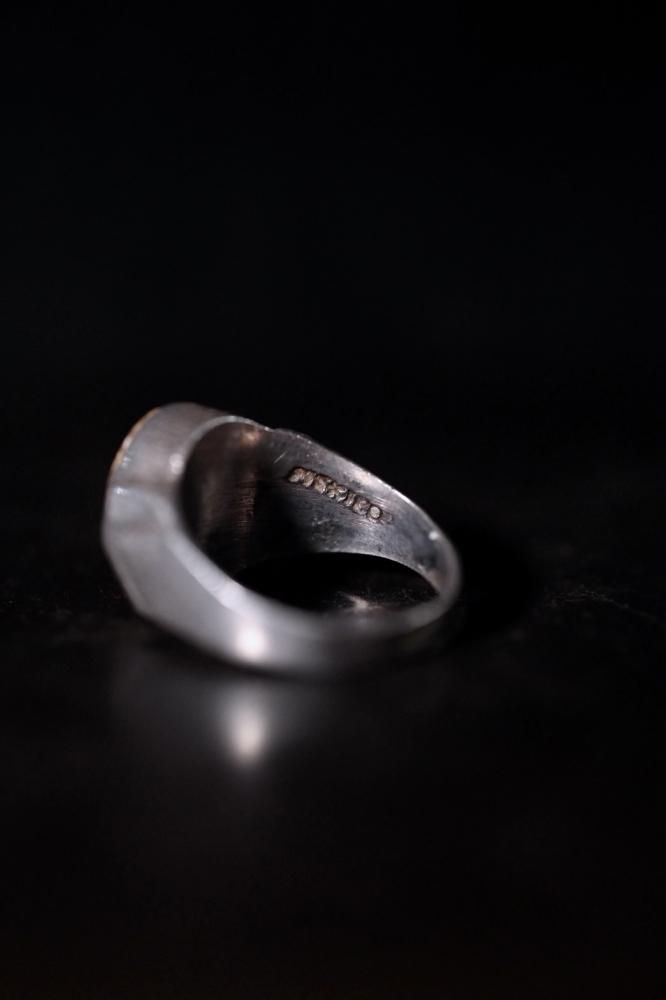 Vintage silver  tiger eye ring