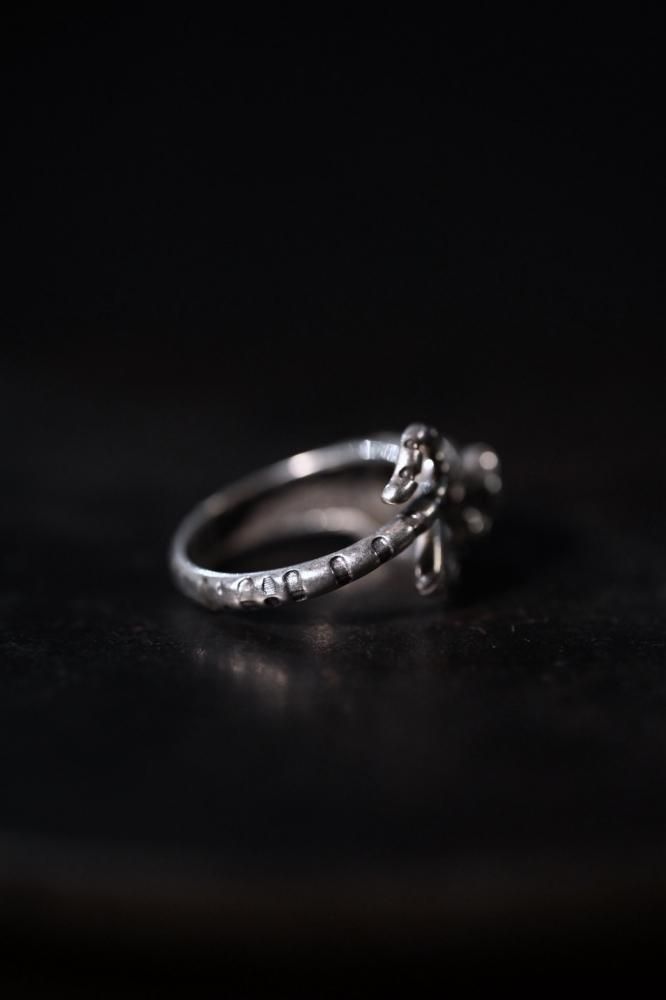 Vintage tiger silver ring