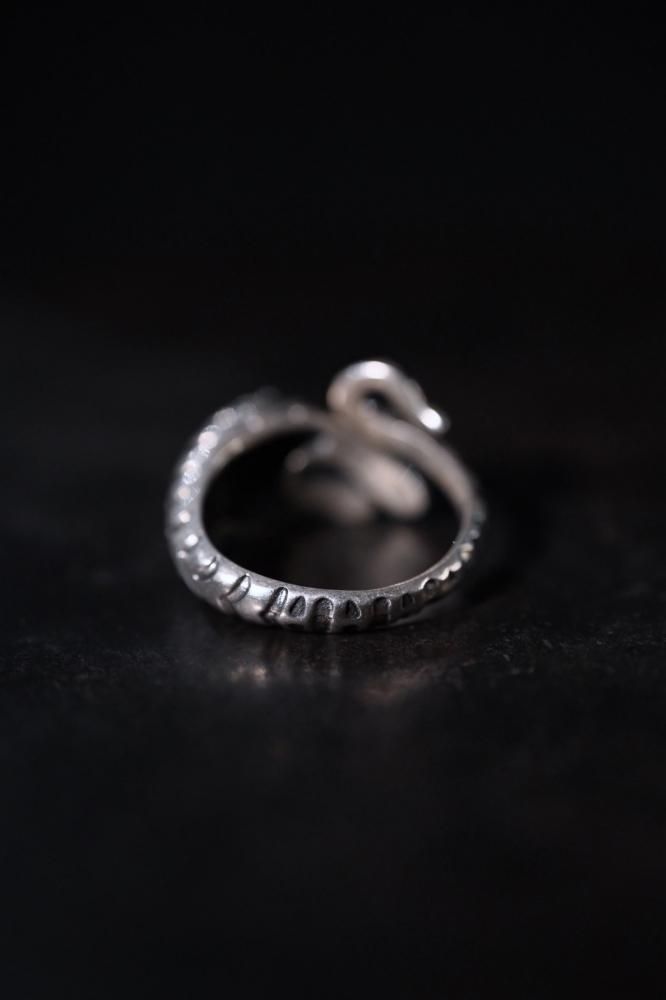 Vintage tiger silver ring