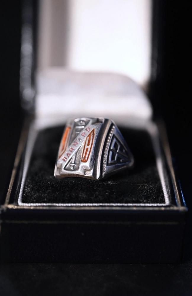us 1952 silver college ring