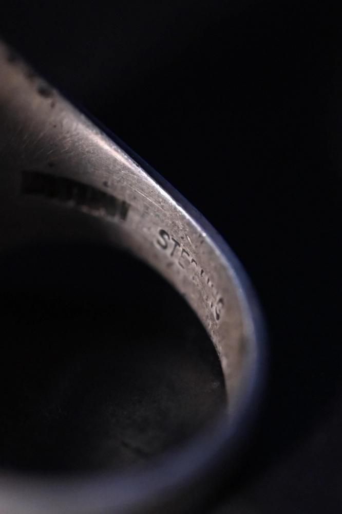 us 1952 silver college ring