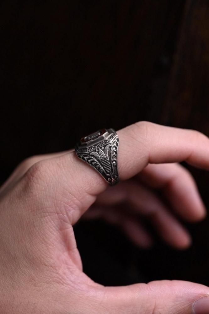 us 1941 silver college ring