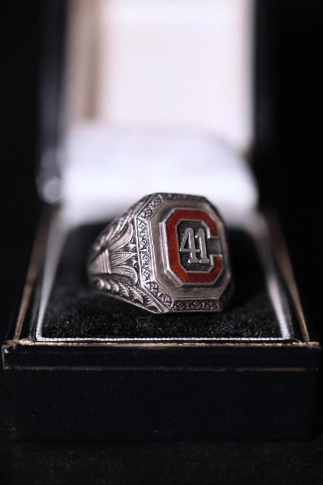 us 1941 silver college ring