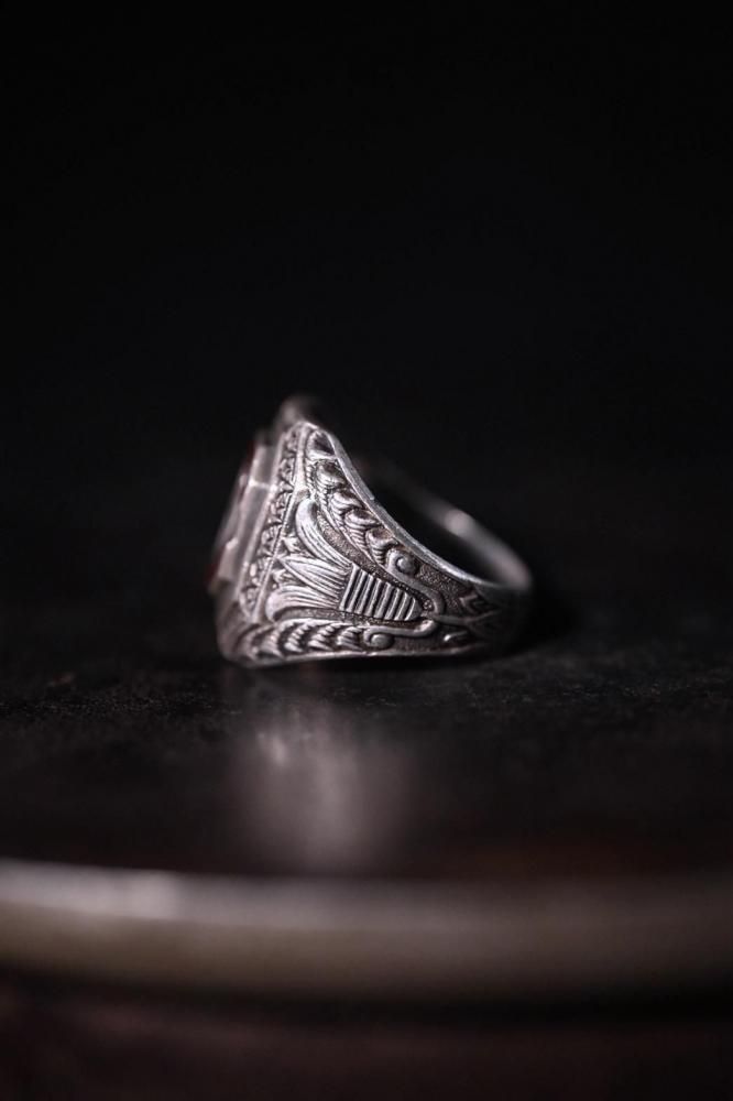 us 1941 silver college ring