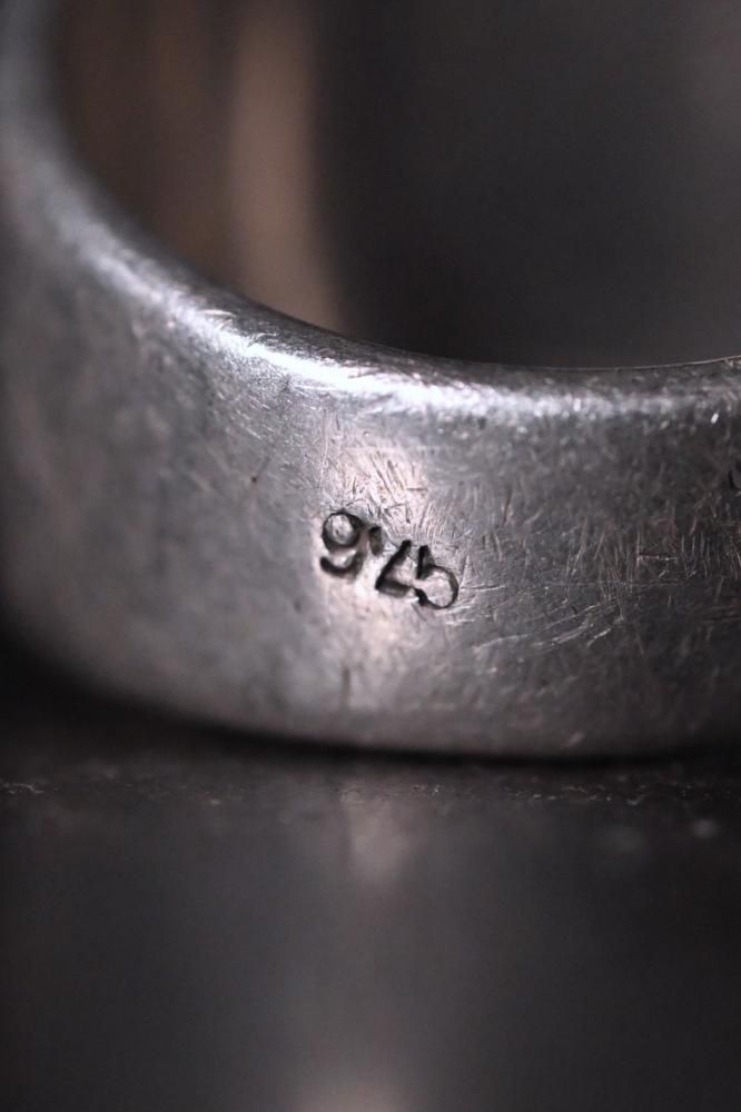 Vintage silver signet ring