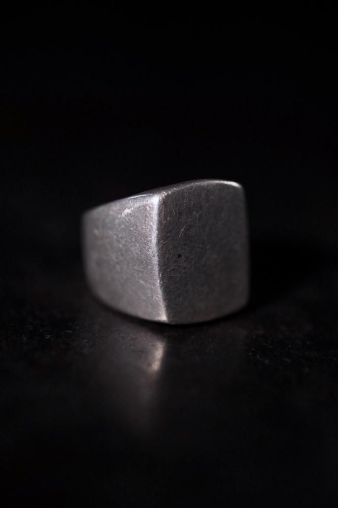 Vintage silver signet ring