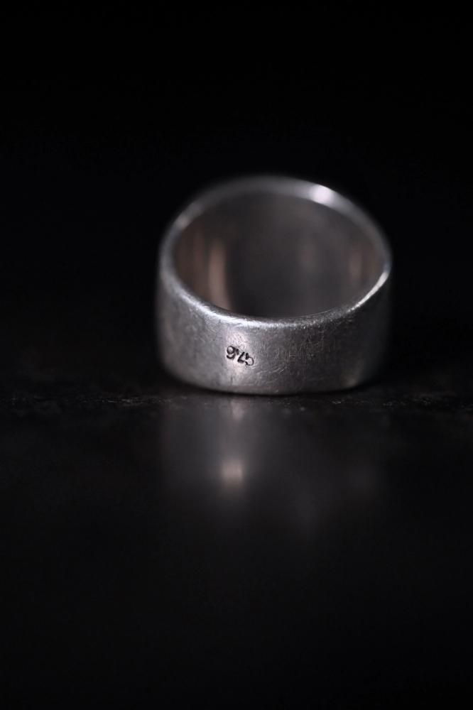 Vintage silver signet ring