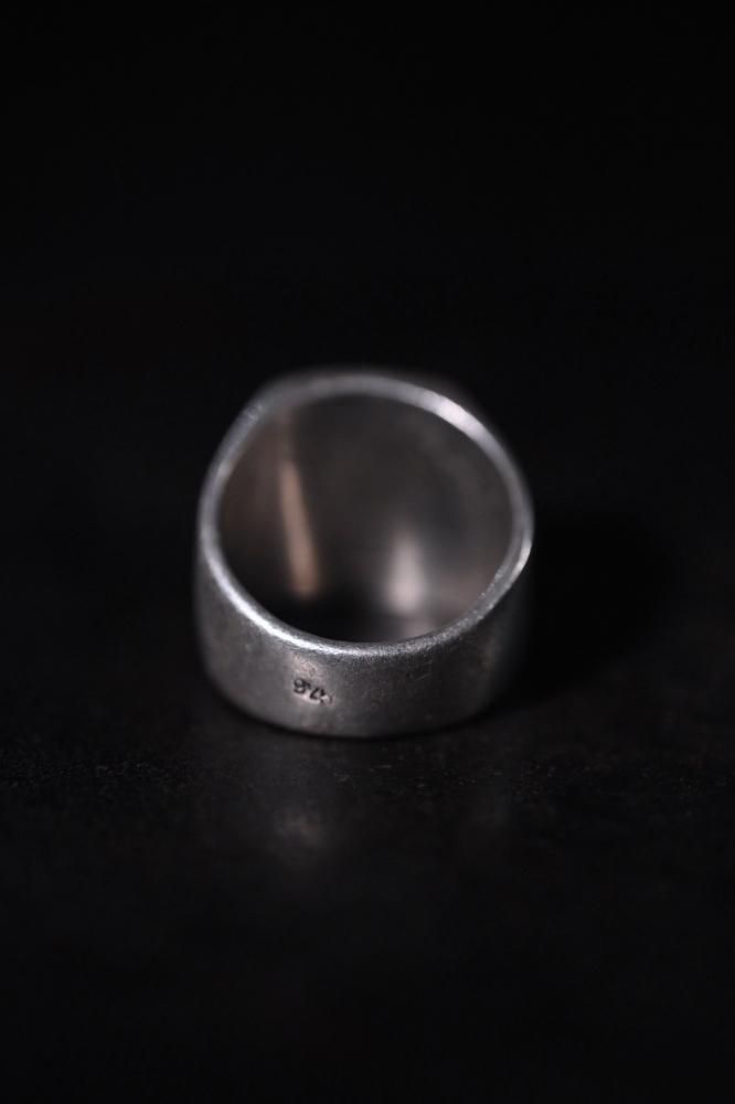 Vintage silver signet ring