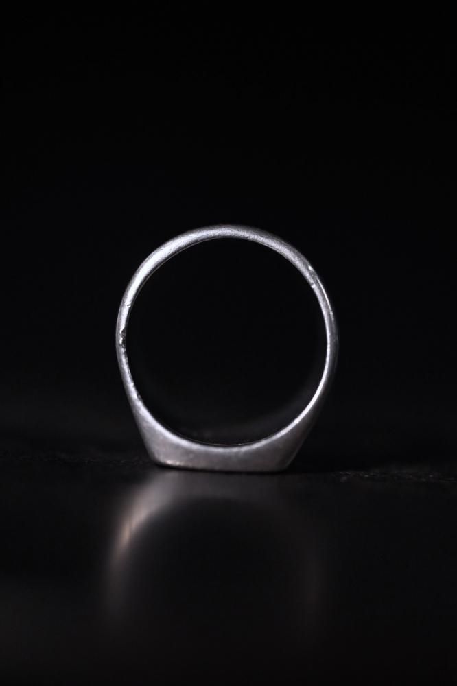 Vintage silver signet ring