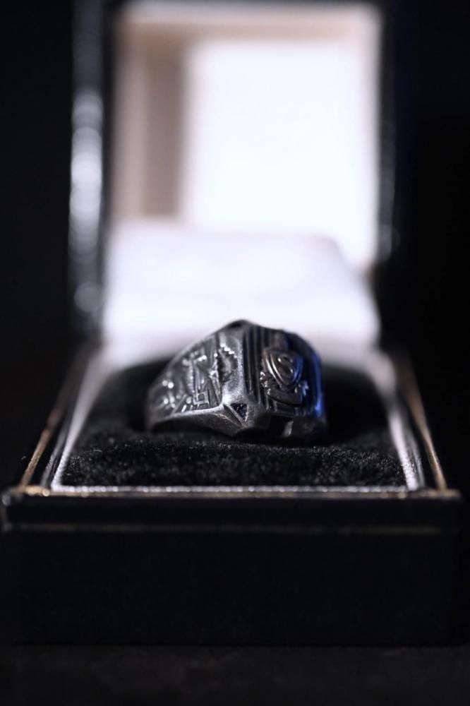 us 1934 silver college ring