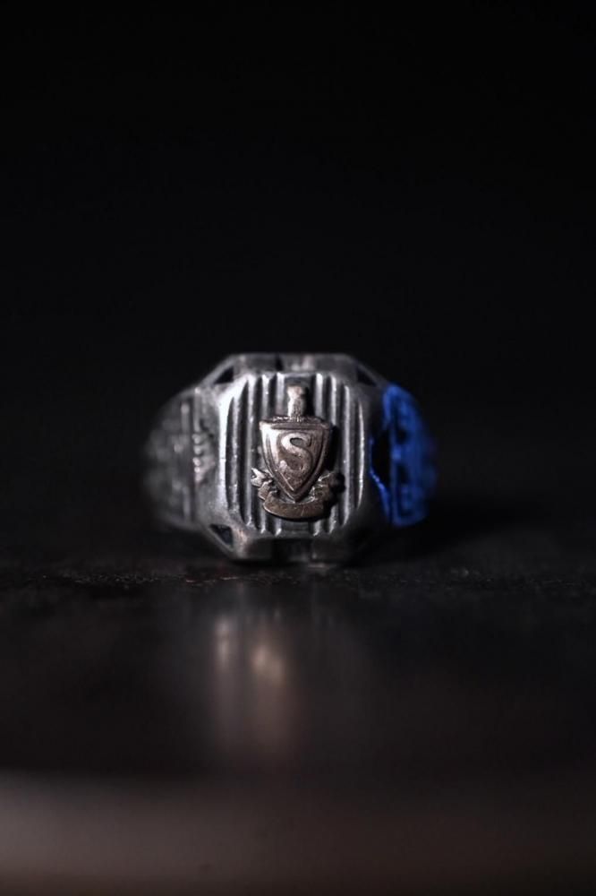 us 1934 silver college ring