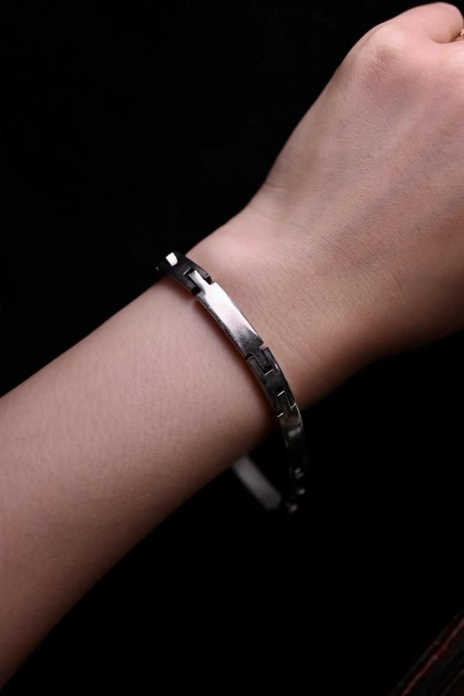 Vintage silver chain bracelet