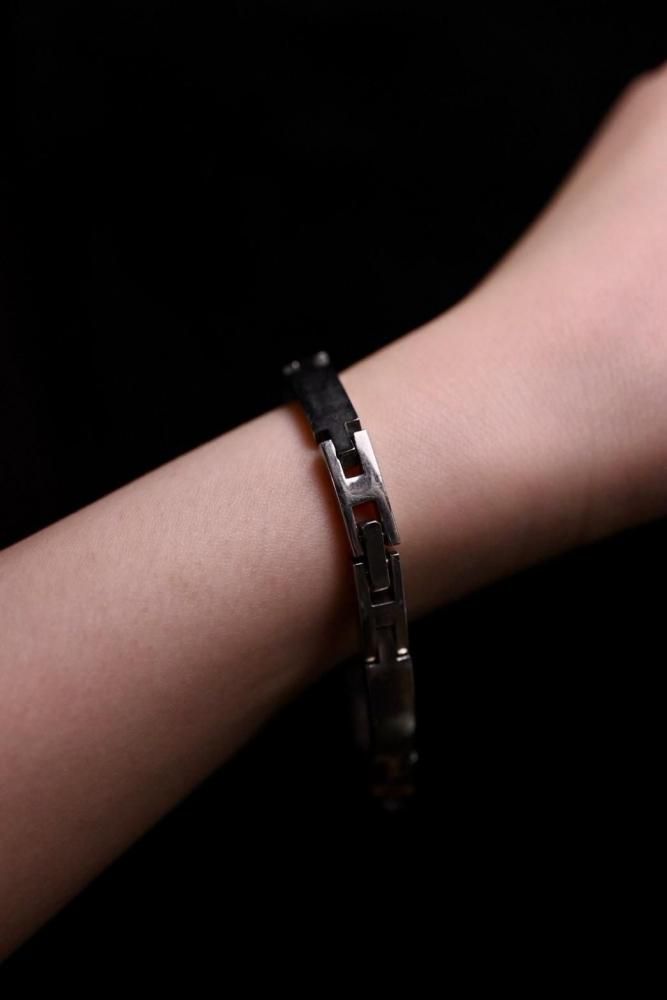 Vintage silver chain bracelet