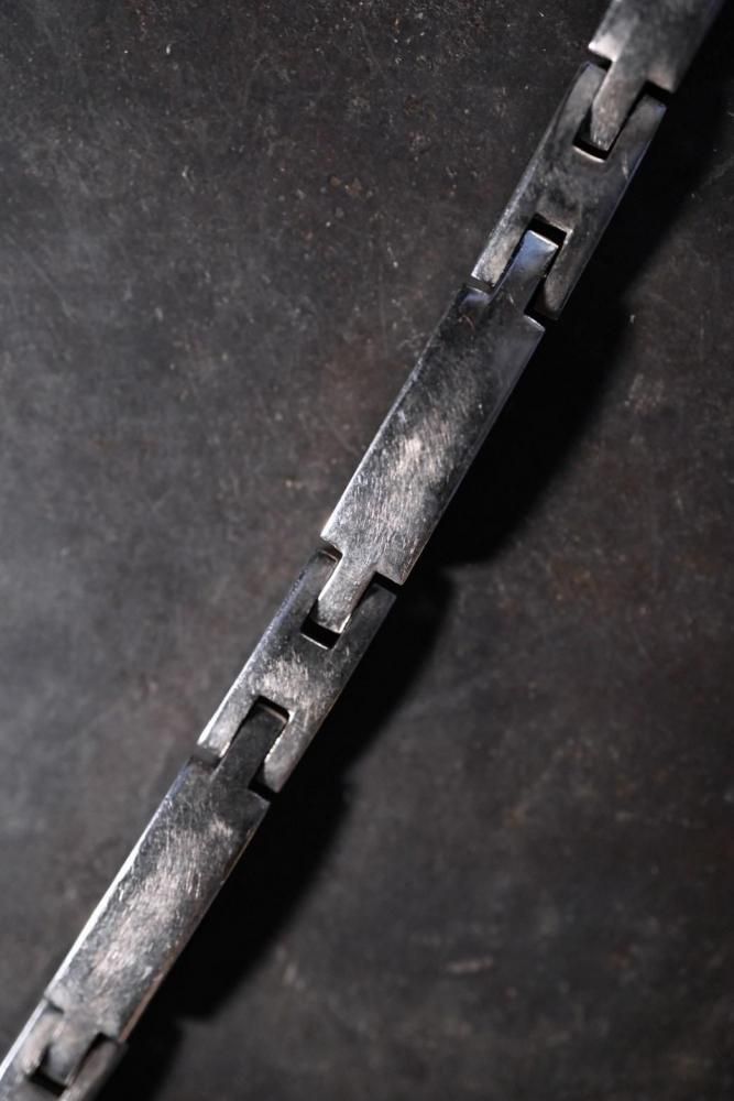 Vintage silver chain bracelet