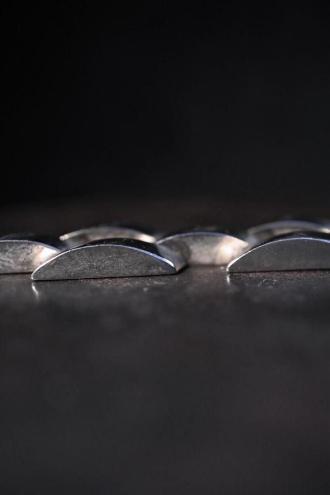 Vintage modern heavy silver bracelet